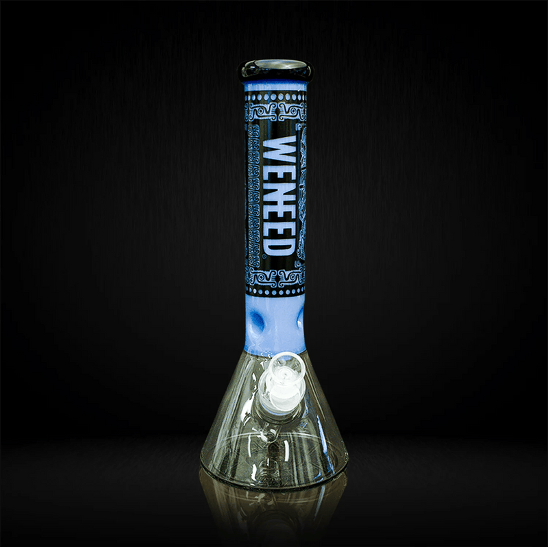 14" Frosted Aztec (7mm) WENEED Bongs Canada