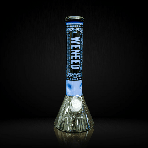 14" Frosted Aztec (7mm) WENEED Bongs Canada