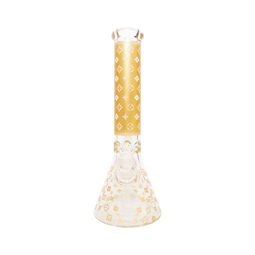 14" LV Color Beaker (7mm) - Black Bongs Canada Bongs Canada
