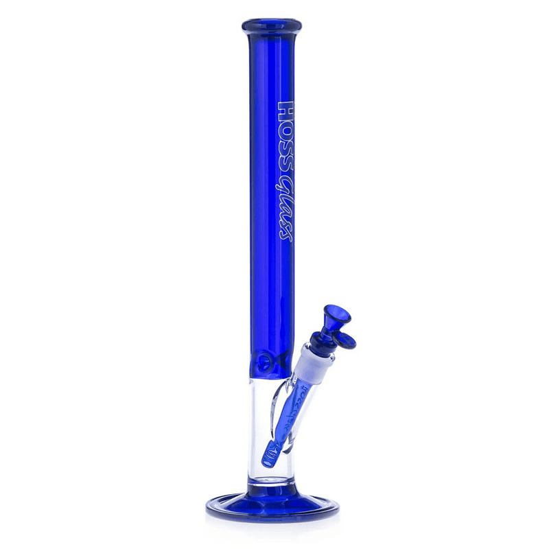 16" Hoss H071 - Colored Straight Hoss Glass Bongs Canada