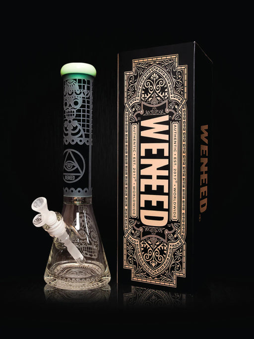 16" Memento Mori Beaker (7mm) simple WENEED Bongs Canada