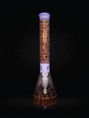 18" Cipher Text Beaker (7mm) simple WENEED Bongs Canada