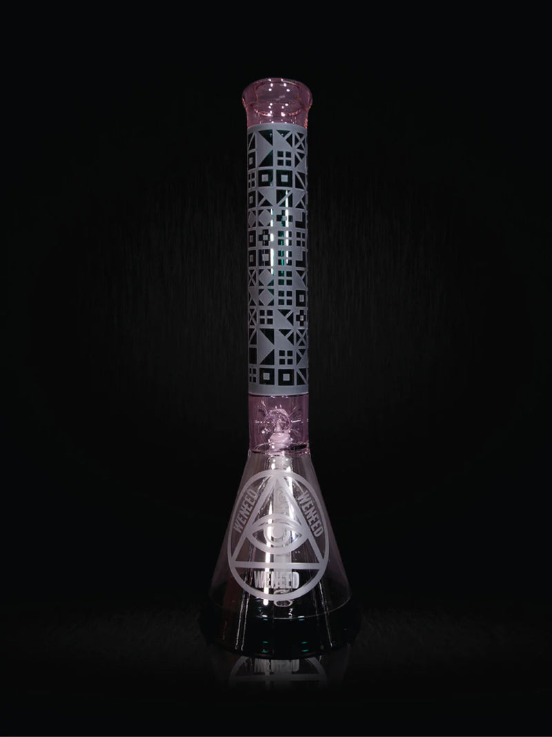 18" Cipher Text Beaker (7mm) simple WENEED Bongs Canada