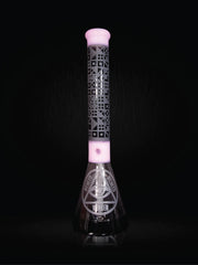 18" Cipher Text Beaker (7mm) simple WENEED Bongs Canada