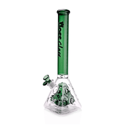 18” H145 - Holey Pyramid (5mm) Hoss Glass Bongs Canada