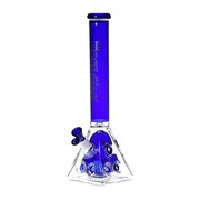 18” H145 - Holey Pyramid (5mm) Hoss Glass Bongs Canada