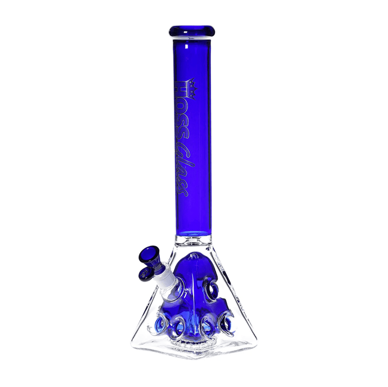 18” H145 - Holey Pyramid (5mm) Hoss Glass Bongs Canada