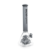 18” H145 - Holey Pyramid (5mm) Hoss Glass Bongs Canada