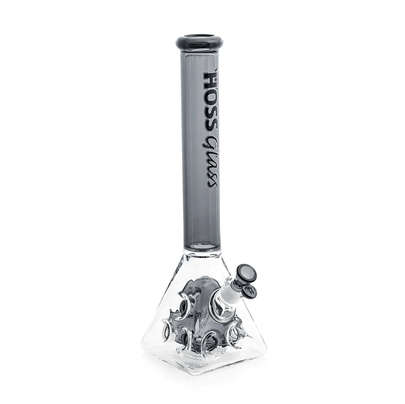 18” H145 - Holey Pyramid (5mm) Hoss Glass Bongs Canada