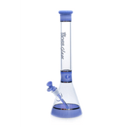 18" Hoss H036 (5mm) - Tri - Section Banded Hoss Glass Bongs Canada