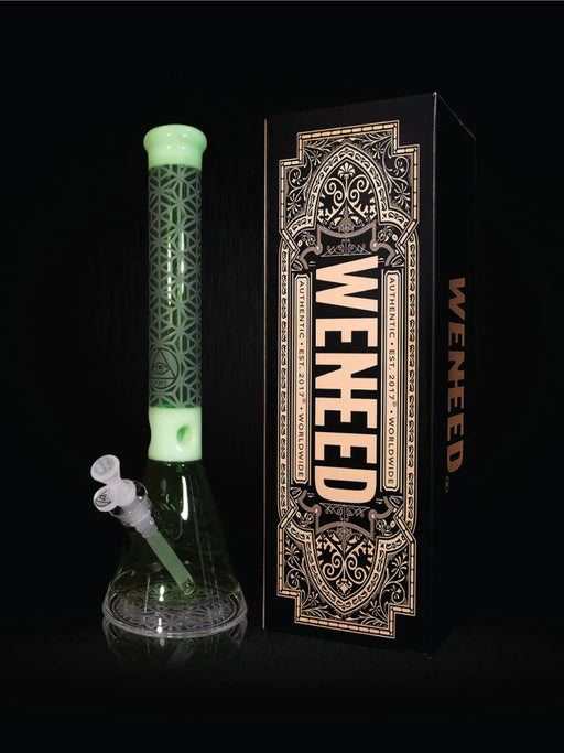 18" Lattice Web Beaker (7mm) simple WENEED Bongs Canada