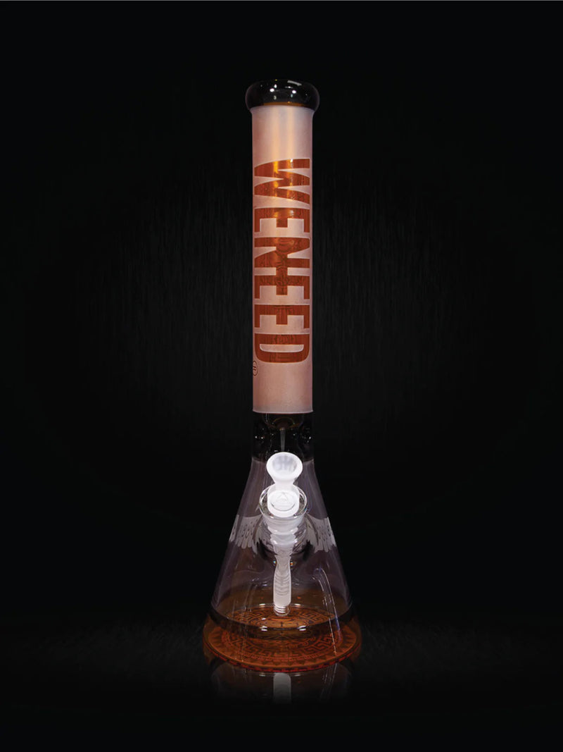 18" Mayan King Beaker (7mm) simple WENEED Bongs Canada