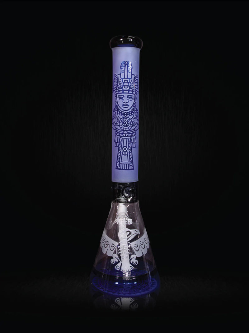 18" Mayan King Beaker (7mm) simple WENEED Bongs Canada