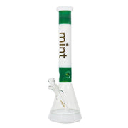 18” Mint Two Tone Beaker Bong (5mm) simple Mint Glass Bongs Canada