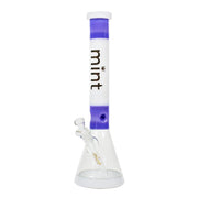 18” Mint Two Tone Beaker Bong (5mm) simple Mint Glass Bongs Canada