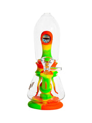 7" Silicone Monster Double Filter Rig simple WENEED Bongs Canada