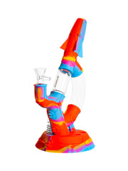 8" Silicone D Lab Rig Set simple WENEED Bongs Canada
