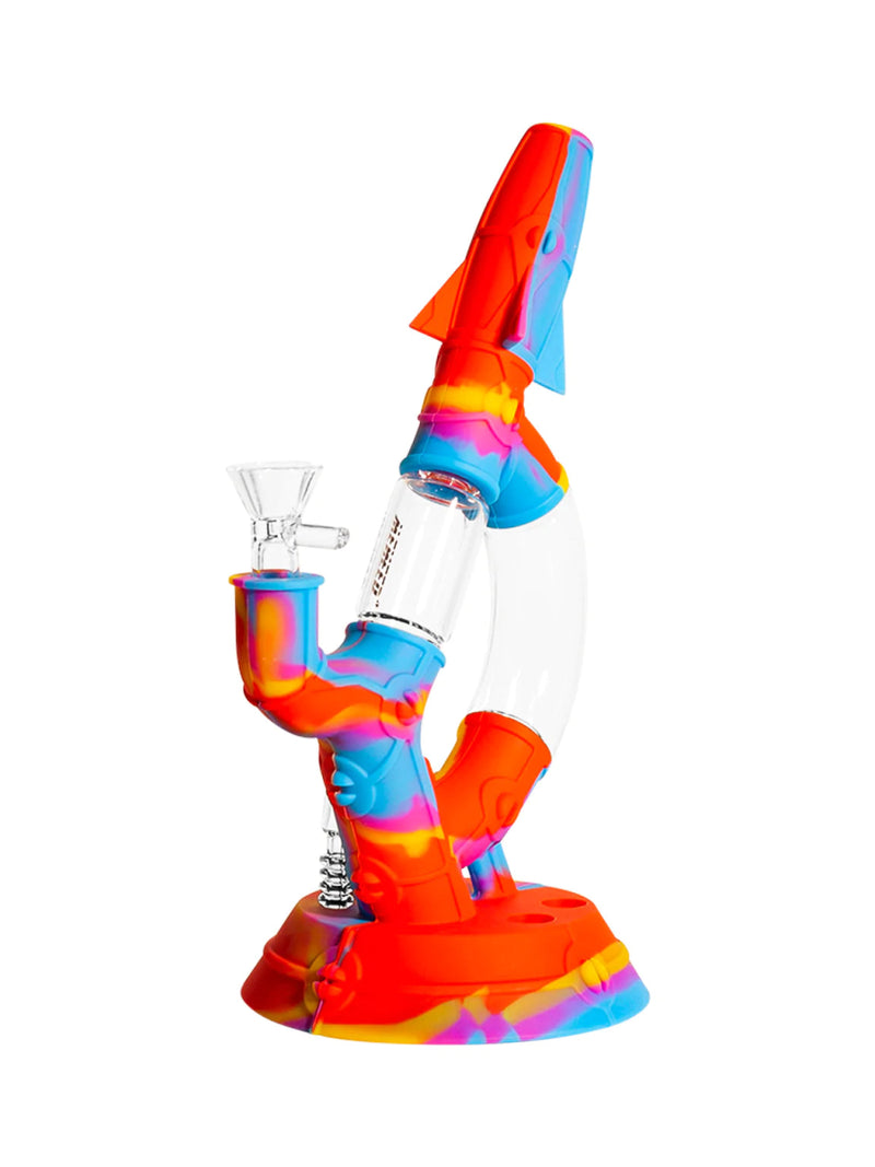 8" Silicone D Lab Rig Set simple WENEED Bongs Canada
