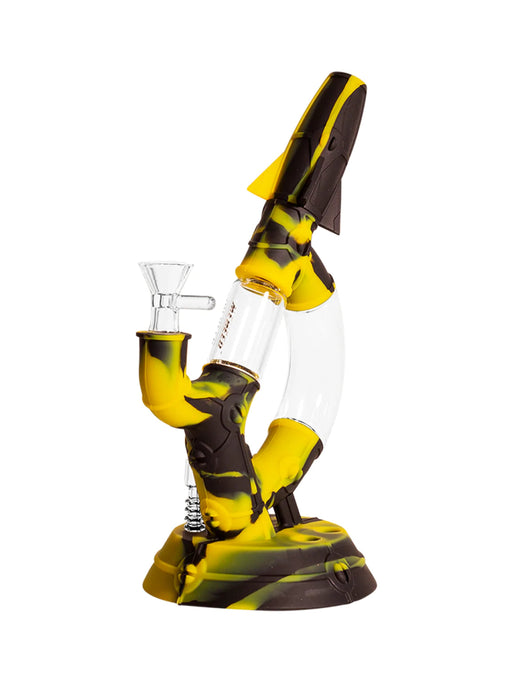 8" Silicone D Lab Rig Set simple WENEED Bongs Canada