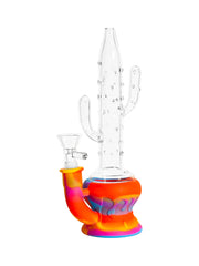 9" Silicone Cactus Rig simple WENEED Bongs Canada