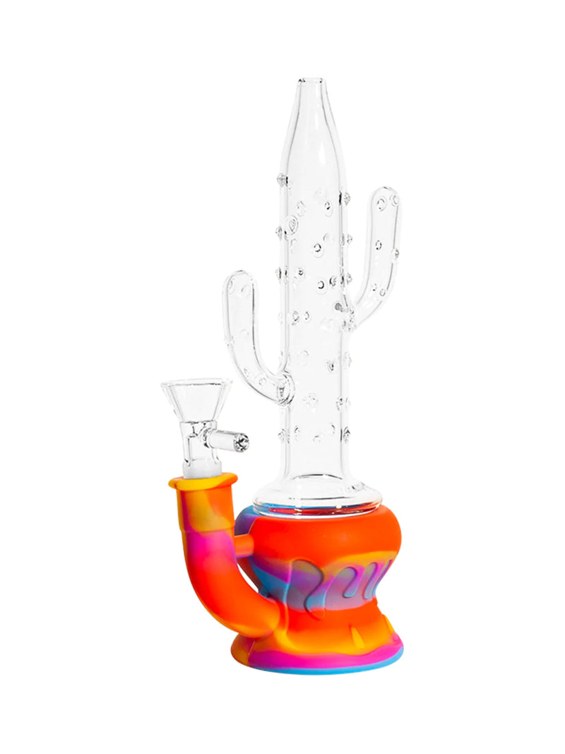 9" Silicone Cactus Rig simple WENEED Bongs Canada