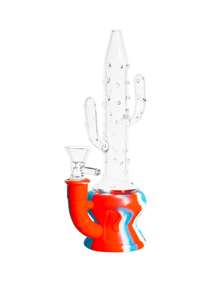 9" Silicone Cactus Rig simple WENEED Bongs Canada