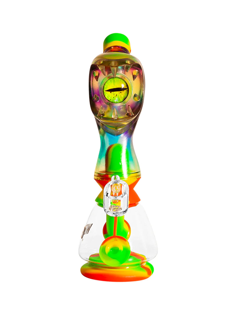 9" Silicone Leak Proof Monster Eyes Rig simple WENEED Bongs Canada