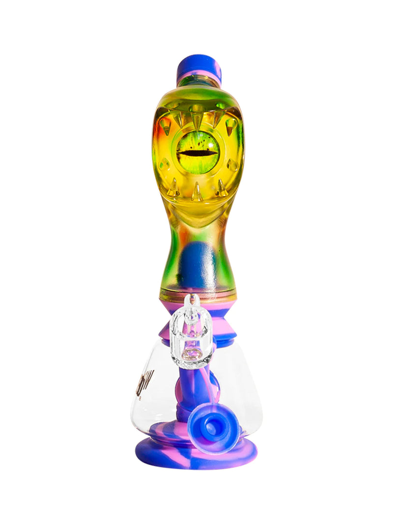 9" Silicone Leak Proof Monster Eyes Rig simple WENEED Bongs Canada