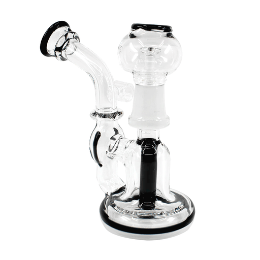 Black - 4" Mini Toke - Dab Rig - Bongs Canada