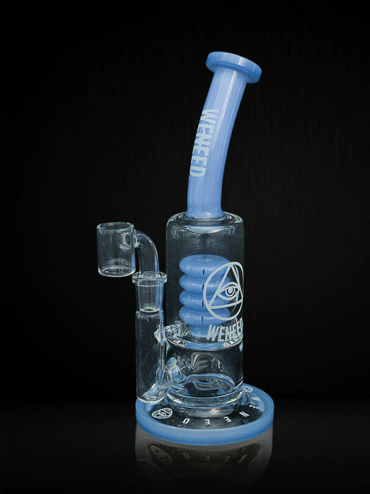 Blue WENEED Glow Atomic Dab Rig Bongs Canada