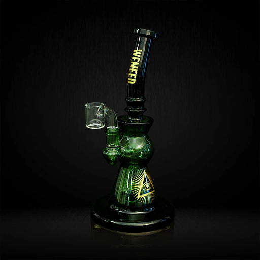 Green WENEED Dark Arc Rig Bongs Canada