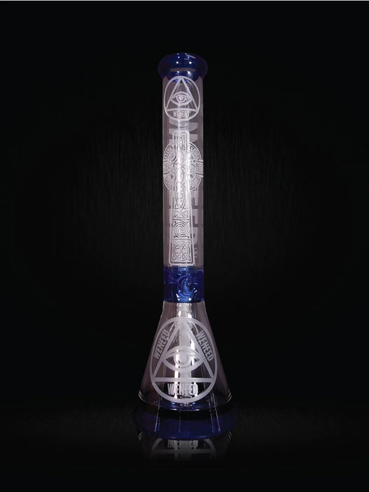 18" Transparent Crucifix Beaker (7mm)