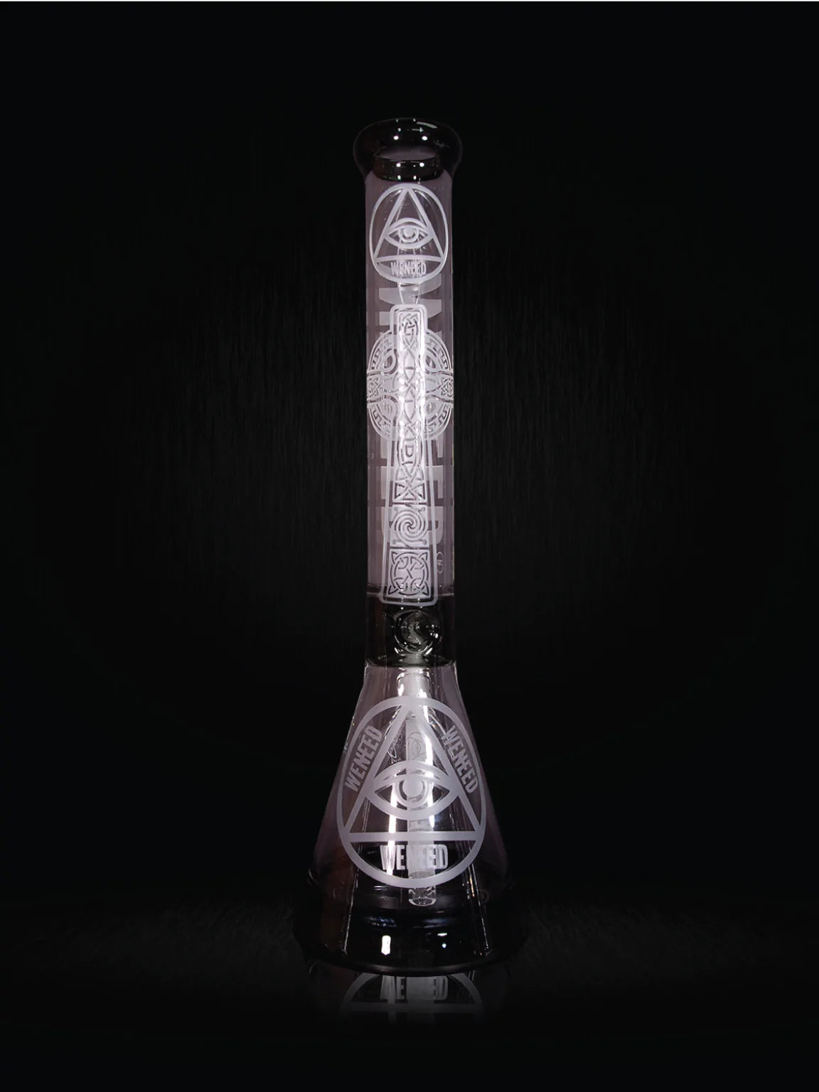 18" Transparent Crucifix Beaker (7mm)