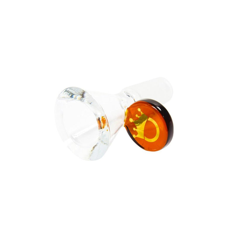 LMAO Glass Thick Cone Bong Bowl - Amber - Bongs Canada