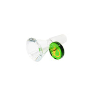 LMAO Glass Thick Cone Bong Bowl - Green - Bongs Canada