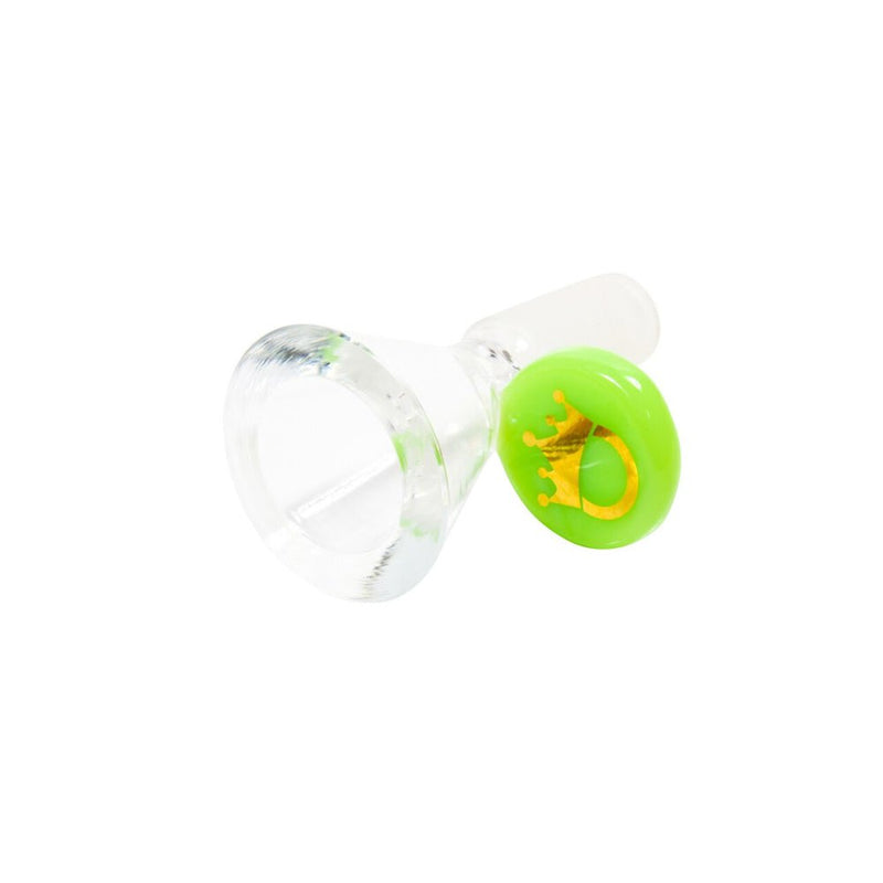 LMAO Glass Thick Cone Bong Bowl - Milk Green - Bongs Canada