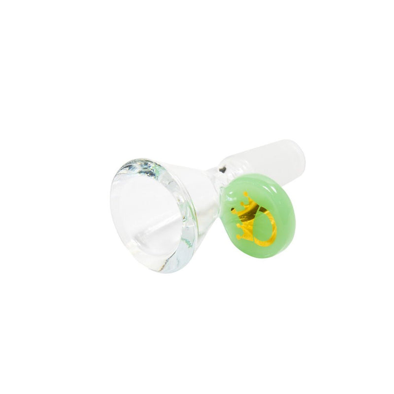 LMAO Glass Thick Cone Bong Bowl - Mint - Bongs Canada