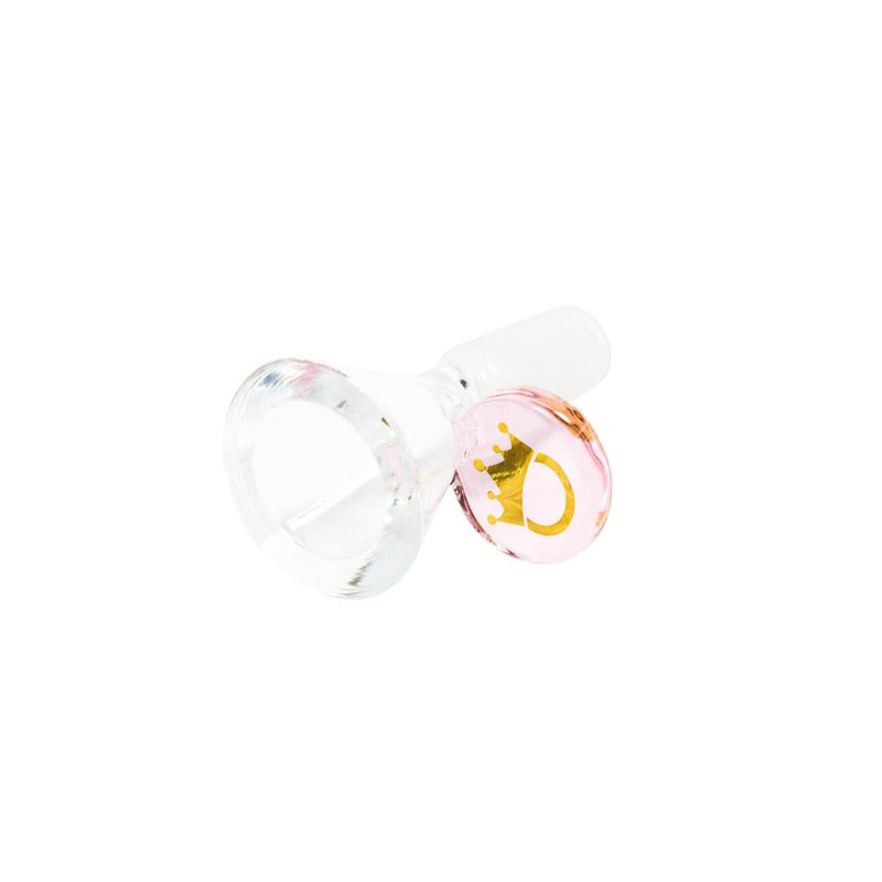 LMAO Glass Thick Cone Bong Bowl - Pink - Bongs Canada