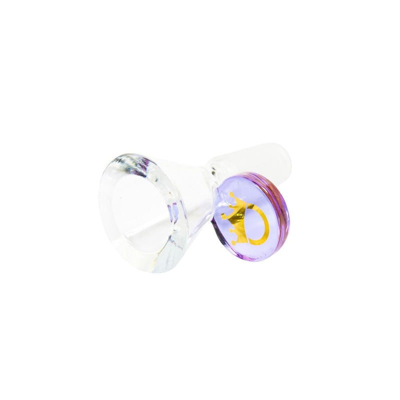 LMAO Glass Thick Cone Bong Bowl - Purple - Bongs Canada