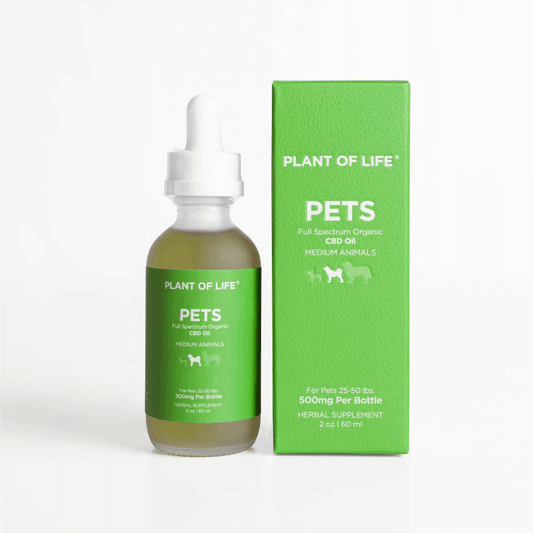 Full Spectrum Organic Pet CBD Oil - Medium Animals