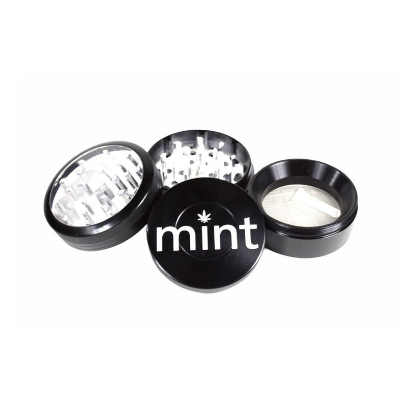 Carousel - Black simple Mint Glass Bongs Canada