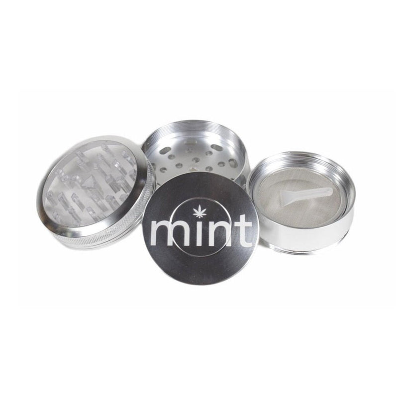 Carousel - Silver simple Mint Glass Bongs Canada