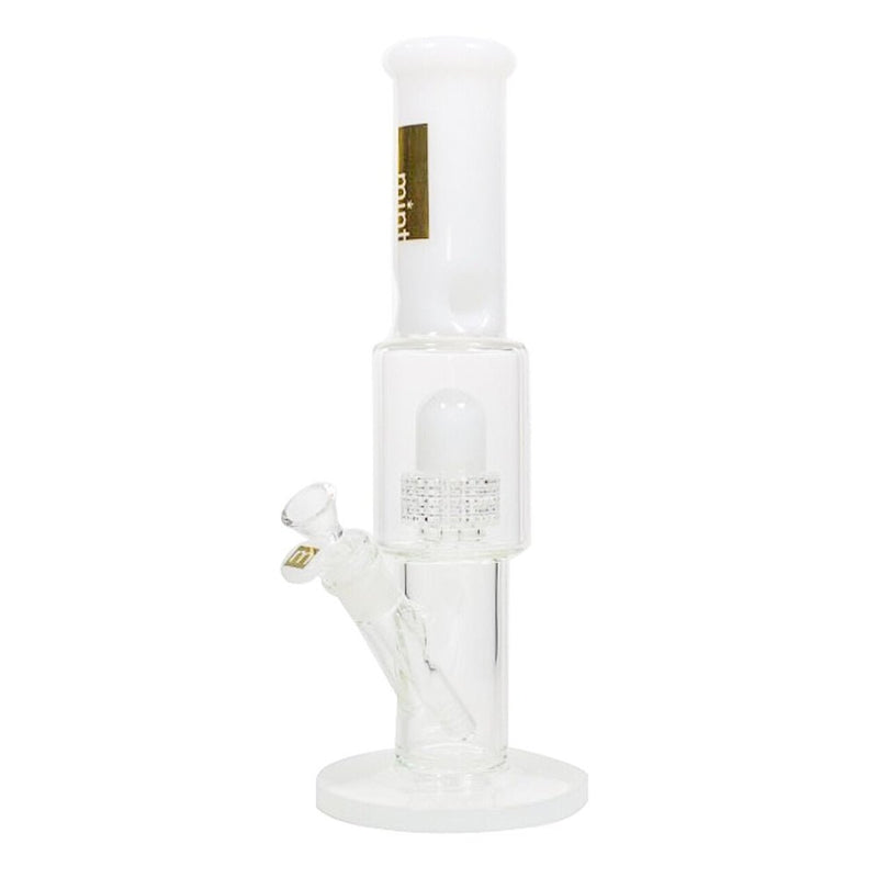Mint Glass Rexx 14" - White simple Mint Glass Bongs Canada