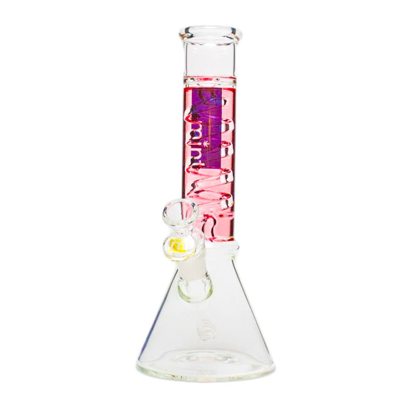 Mint Glass Xnite 10" - Light Pink simple Mint Glass Bongs Canada
