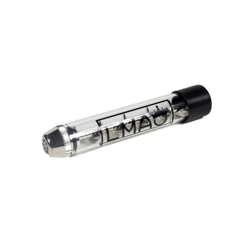 Twisty Twisty - Silver simple LMAO Glass Bongs Canada