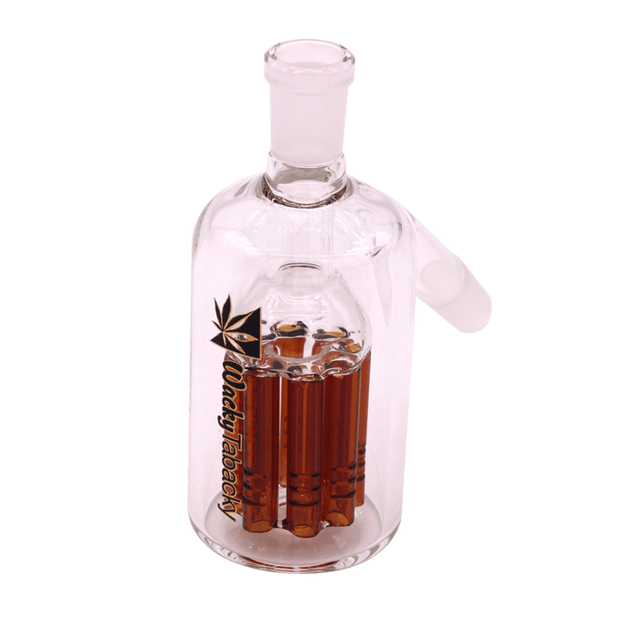 Wacky Tabacky Amber Octo Ash Catcher (14mm) Bongs Canada